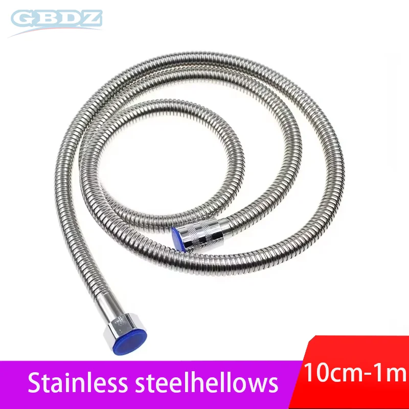 

304 Stainless Steel Basin&Toilet Water Weaved 1/2"plumbing Hose,bathroom Heater Connect Corrugated Pipes with Wrench Pipe