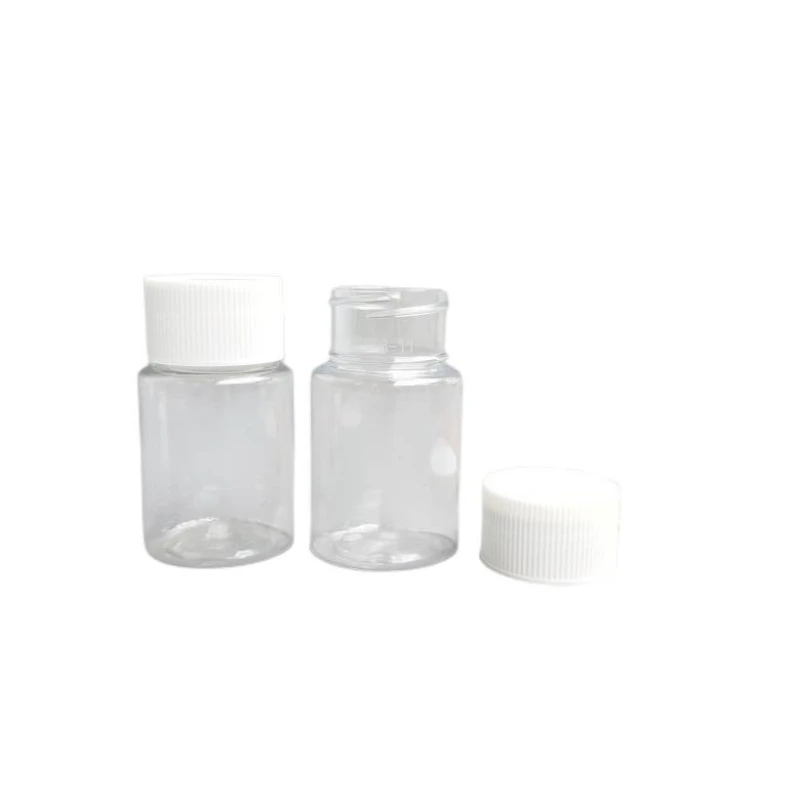 Free shipping 15/20/30ml high transparent PET plastic bottle seal liquid bottle small empty bottle packing bottle capsules