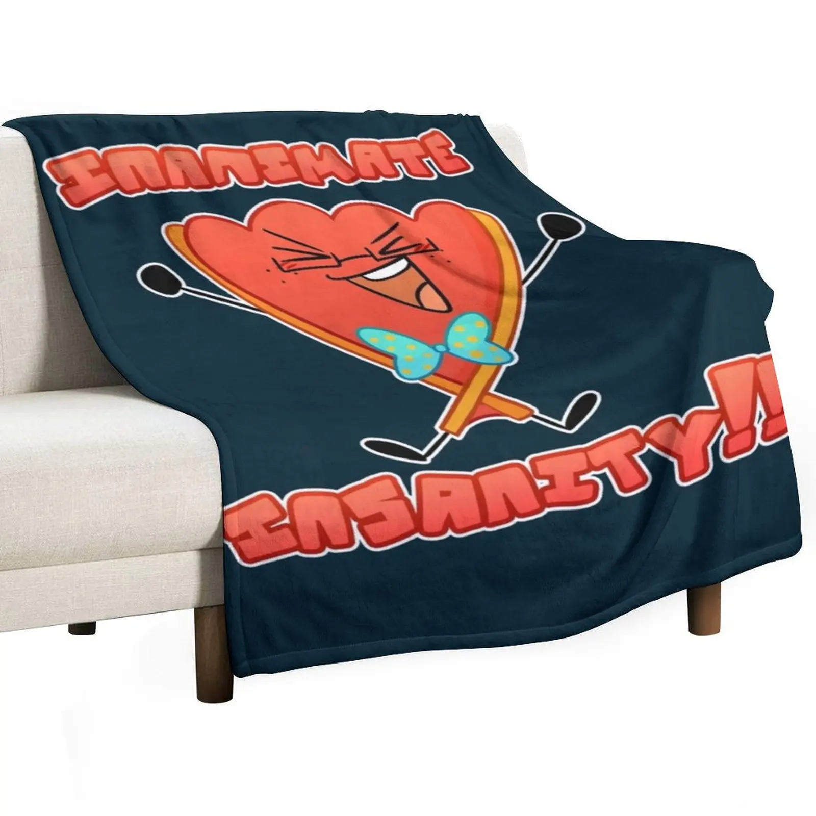 

fan INANIMATE INSANITY Throw Blanket Blankets For Sofas manga Cute Plaid Giant Sofa Blankets