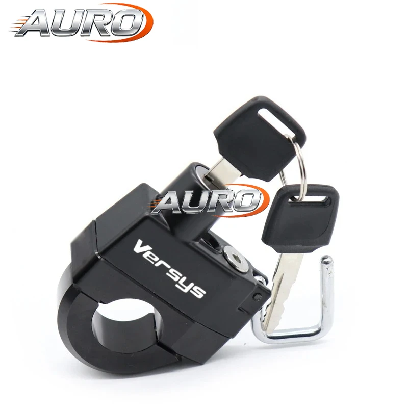 25mm Handlebar Universal Helmet Lock For HONDA VT 400 600 750 1100 1300 C/DC/RS SHADOW VTX 1300 1800 C/R/S/T/F/N/CX