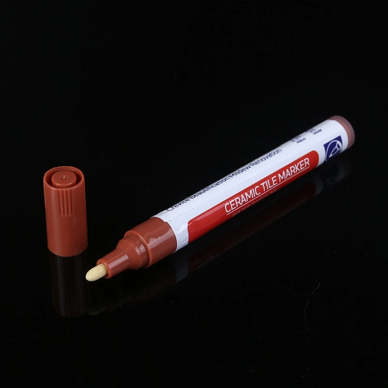 Tegelverf Marker Licht Roomwit/Wit Tegelverf Marker Tegelvoegen Pen Waterdichte Tegelvoegen Kleurstof Sealer Pen
