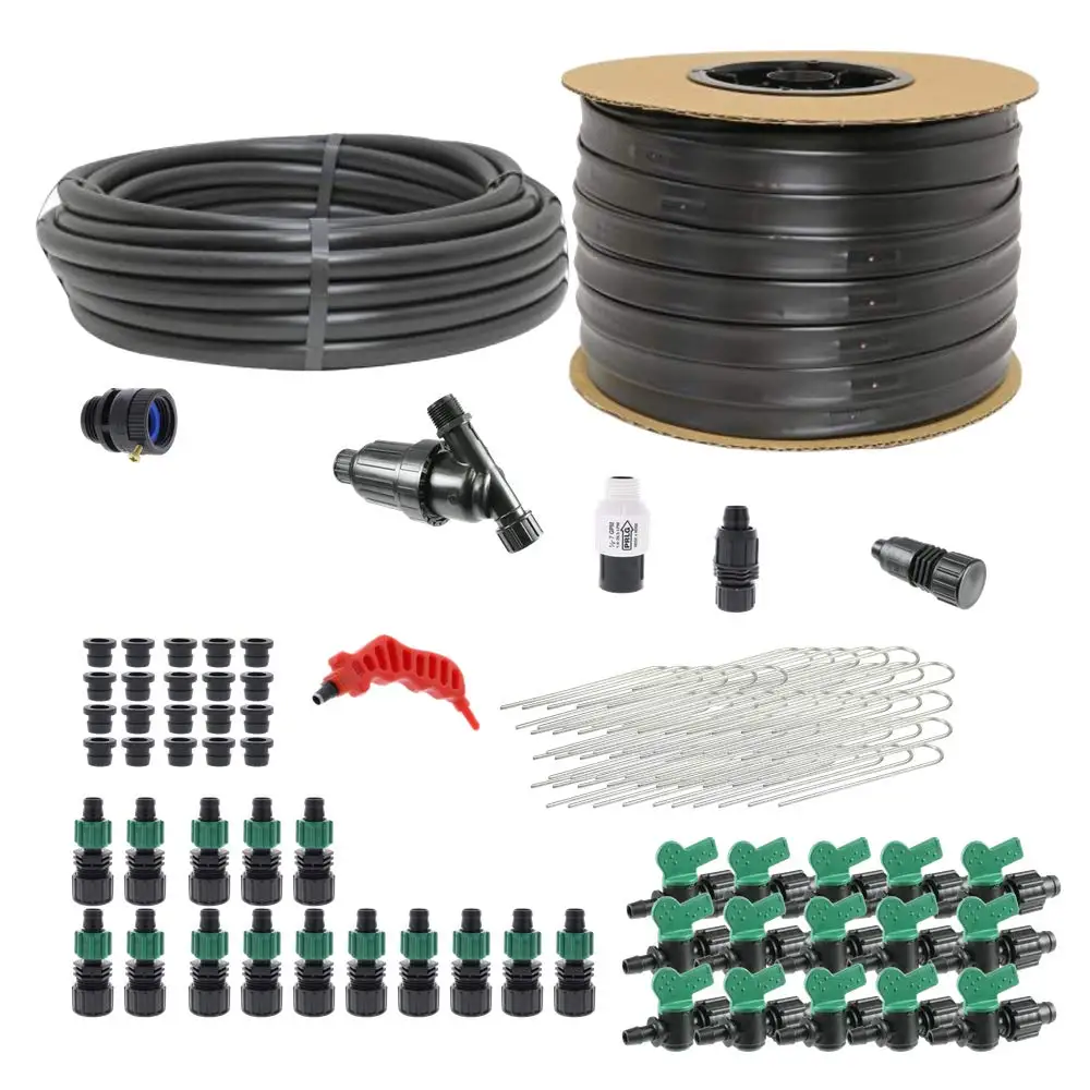 

Drip Irrigation Kit for Small Farms - Kit Size : Deluxe