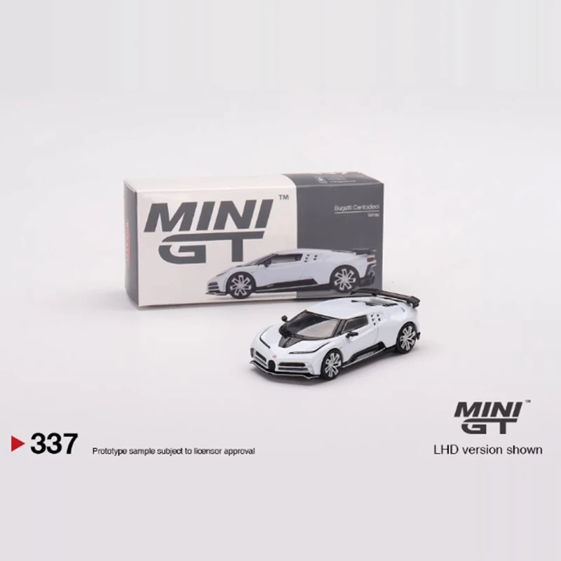 

MINIGT 1:64 Scale Centodieci's 337 Alloy Simulation Car Model Static Collection Decorated Holiday Gifts Toys Souvenir Gift
