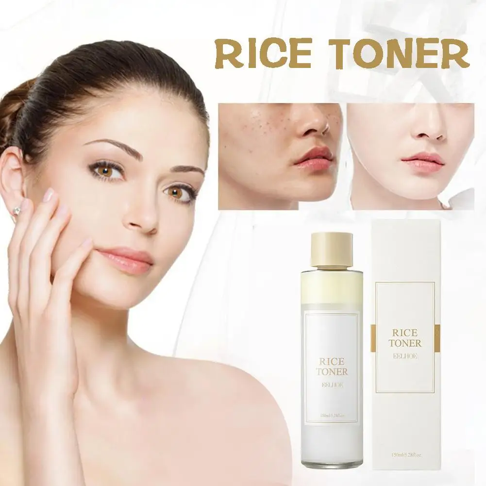 Rice Face Toner Anti-aging Moisturizing Water Dark Spot Acne Remover 150ml Deep Facial Cleanser For Young Glowy Korean Skin L8Z3
