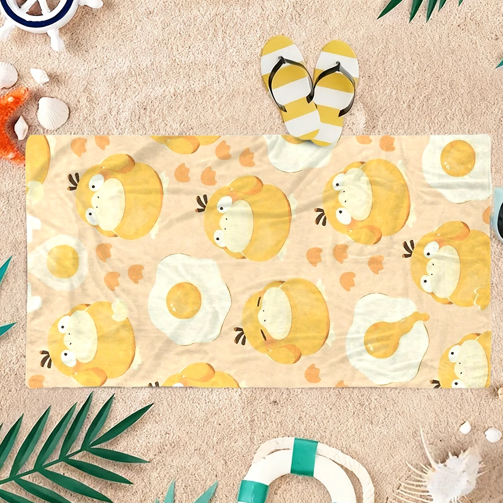P-Pokémon Psyduck Beach Towel - Beach Towel Large recension och pris