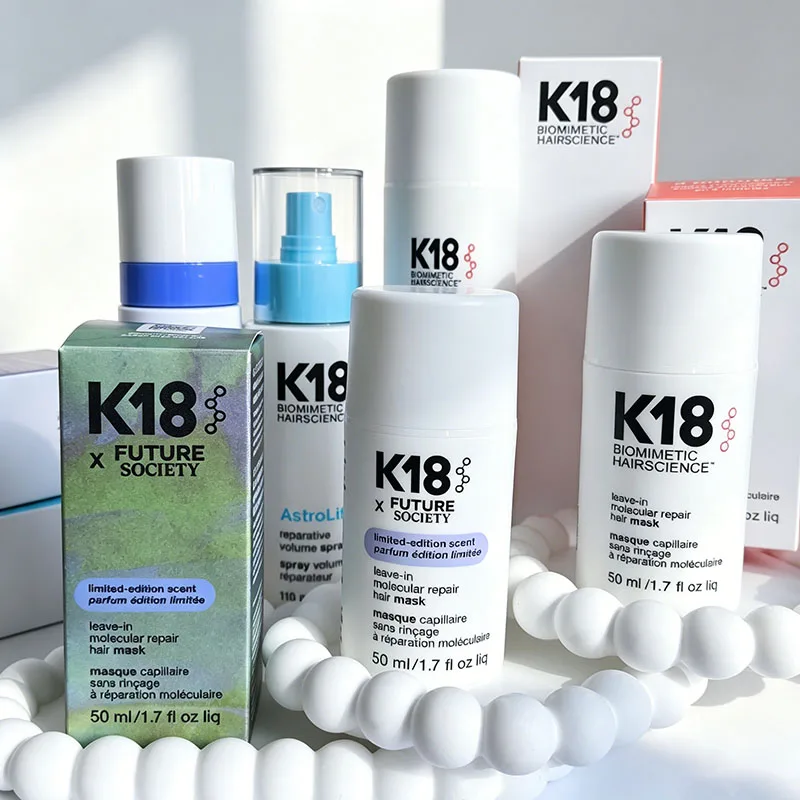 Hot K18 Upgraded Leave-In Molecular Kertain Repair Hair Mask Softens Restores Damaged Hair Deep Keratin Treatment for Hair Scalp