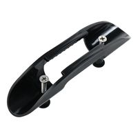 Black With Screws Boat Deck Mount Canoe Paddle Keeper Fishing Accessories Kayak Paddle Clip Paddle Oars Keeper