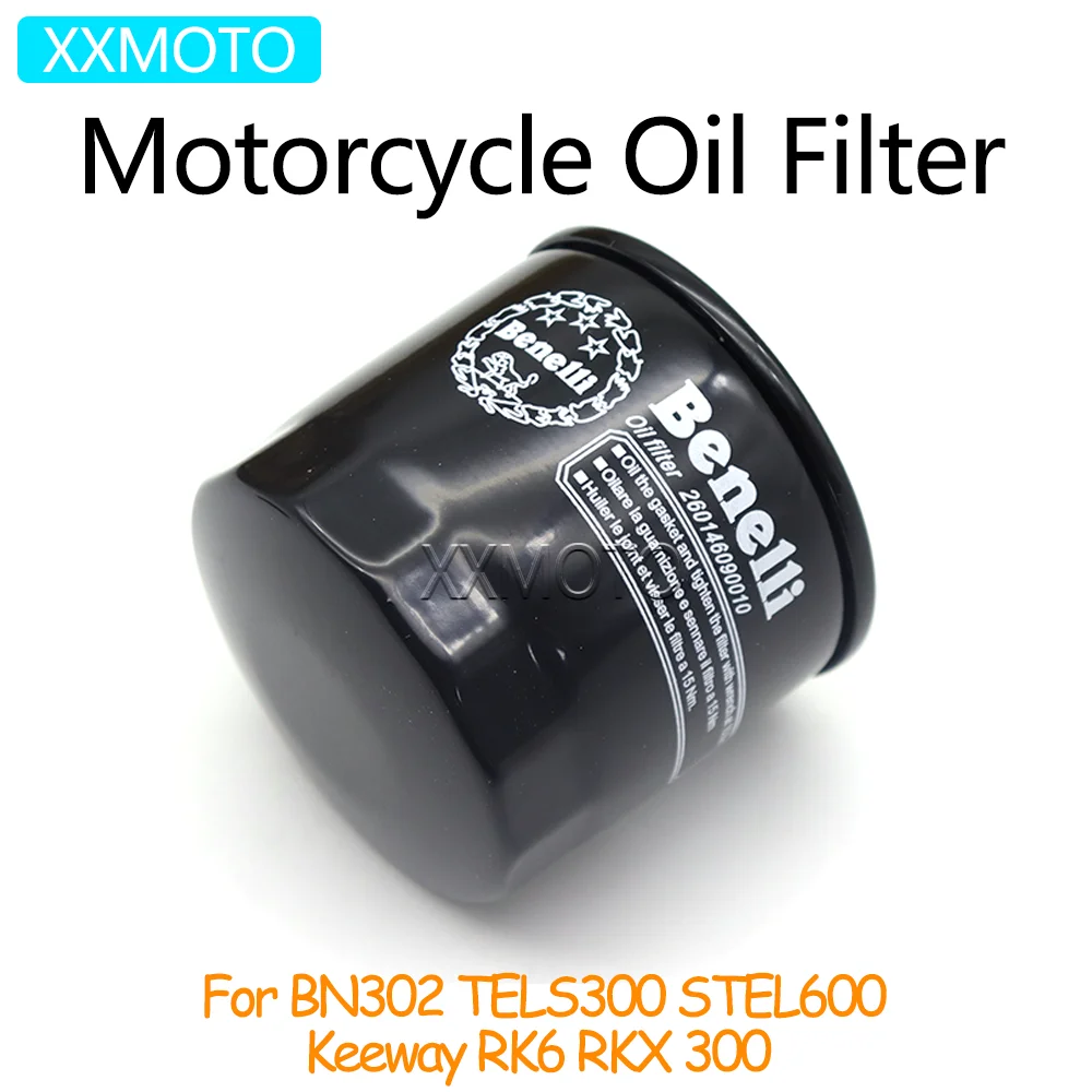 

For Benelli BN302 BN 302 TELS300 TELS 300 STEL600 STEL 600 Keeway RK6 RKX300 RKX 300 Motorcycle Oil Filter Fuel Filter Element