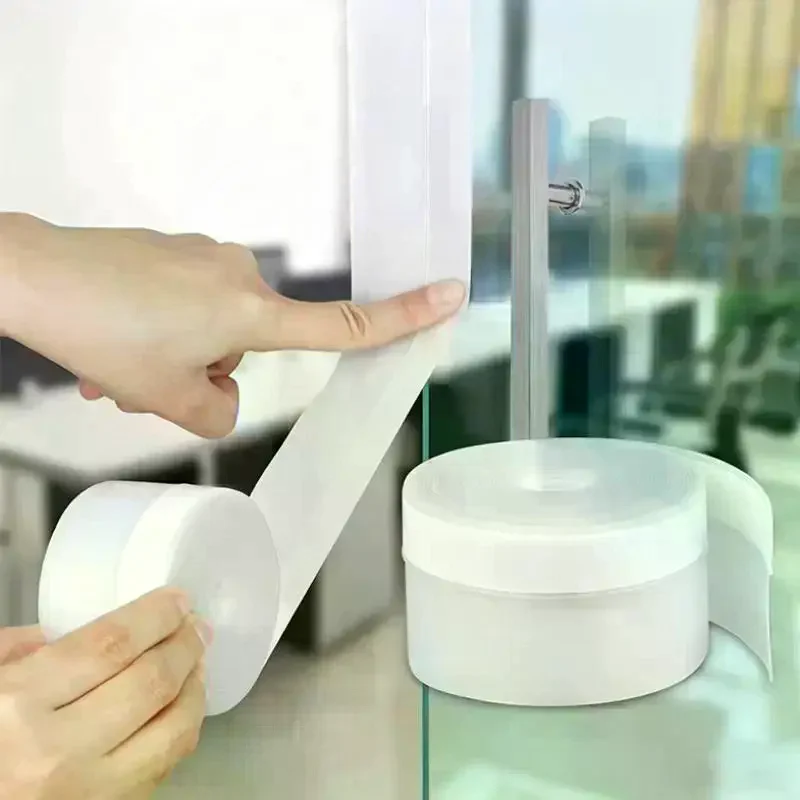 Soundproof Weather Stripping Door Seal Tape Weatherproof Waterproof Adhesive Strip for Door Frame Window Daily Home Maintenance