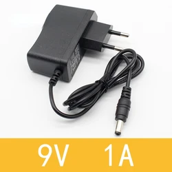 1pcs 9v 1a dc power adapter eu 5.5mm*2.1mm interface Power Supply 100-240v ac adapter for arduino UNO MEGA