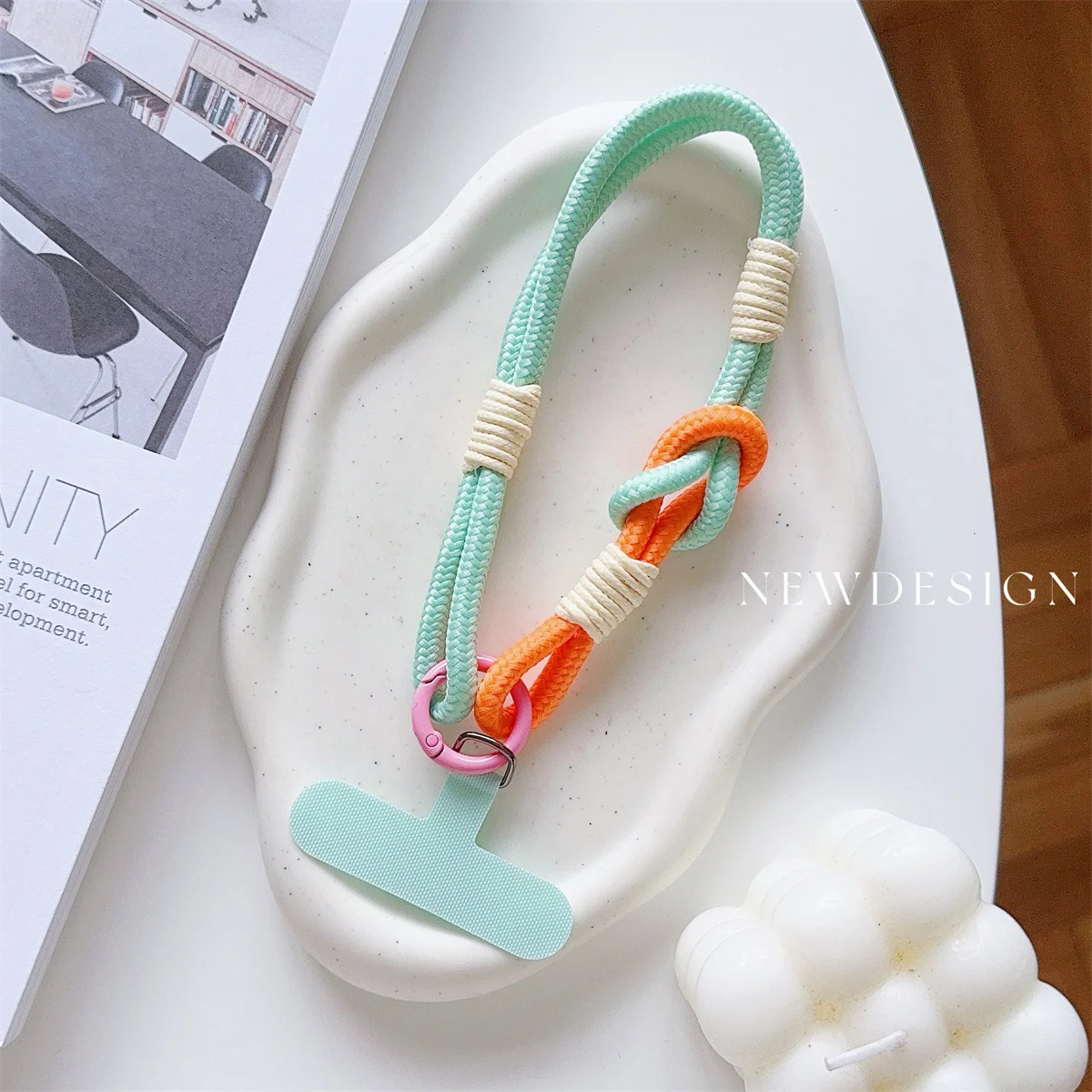 Telefoonkoord Polsband Telefoonhoesje Verbindingsstuk Universele telefoonhoes Accessoires Antislip en anti-val Draagbare hanger