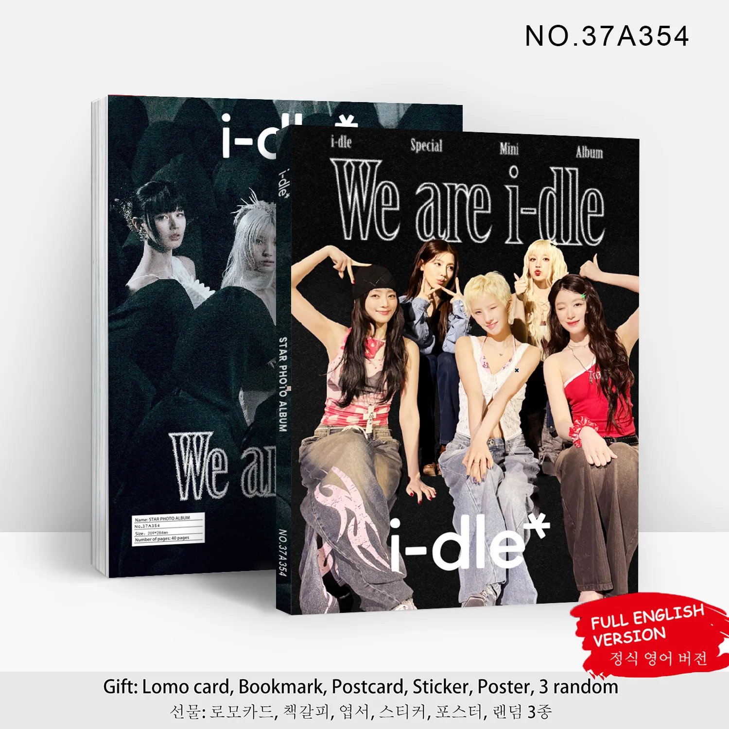 ألبوم Kpop GIDLE Collector's Album IDLE الإصدار الجديد نحن الخمول مجموعة الصور بطاقة بريدية هدية المشجعين #2