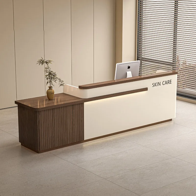 

Beauty Clinic Reception Desks Display Aesthetic Executive Front Reception Desk Specialty Commercial Tavolo Reception Furniture