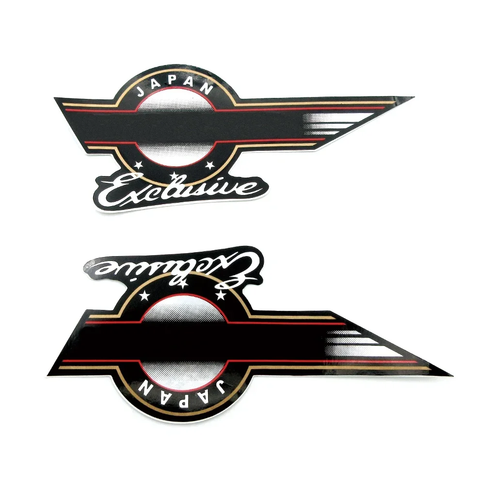 

1 Pair Motorcycle Fuel Oil Tank Badge Emblem Stickers 3D Logo Fairing Engraving Decals Protective Sticker For Honda CM125 Cm 125