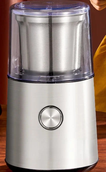 

#Coffee bean grinder, electric grinder, Italian household ultra-fine multi-function Chinese medicine powdering machine