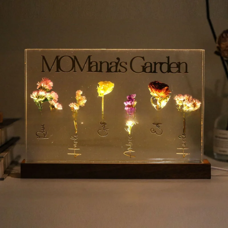 

Personalized name creative desktop resin ornament