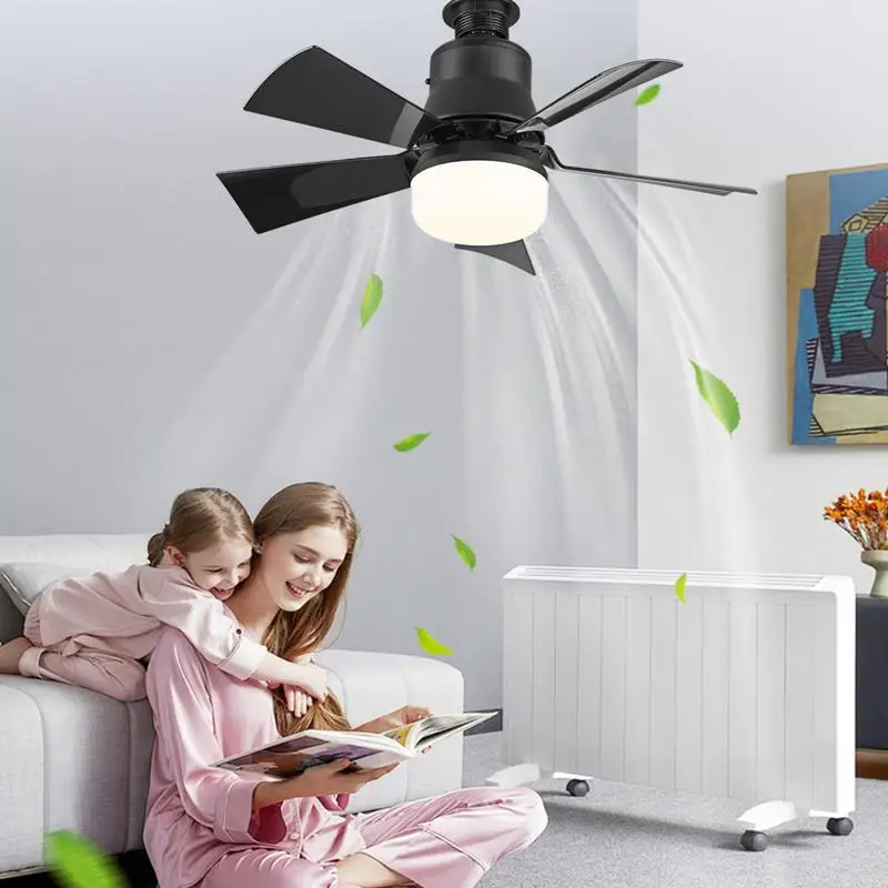 

Lighted Ceiling Fan Dimmable Ceiling Light Fan With Remote Control 3 Wind Speeds LED Fan Light For Bedroom Kids Room And Living