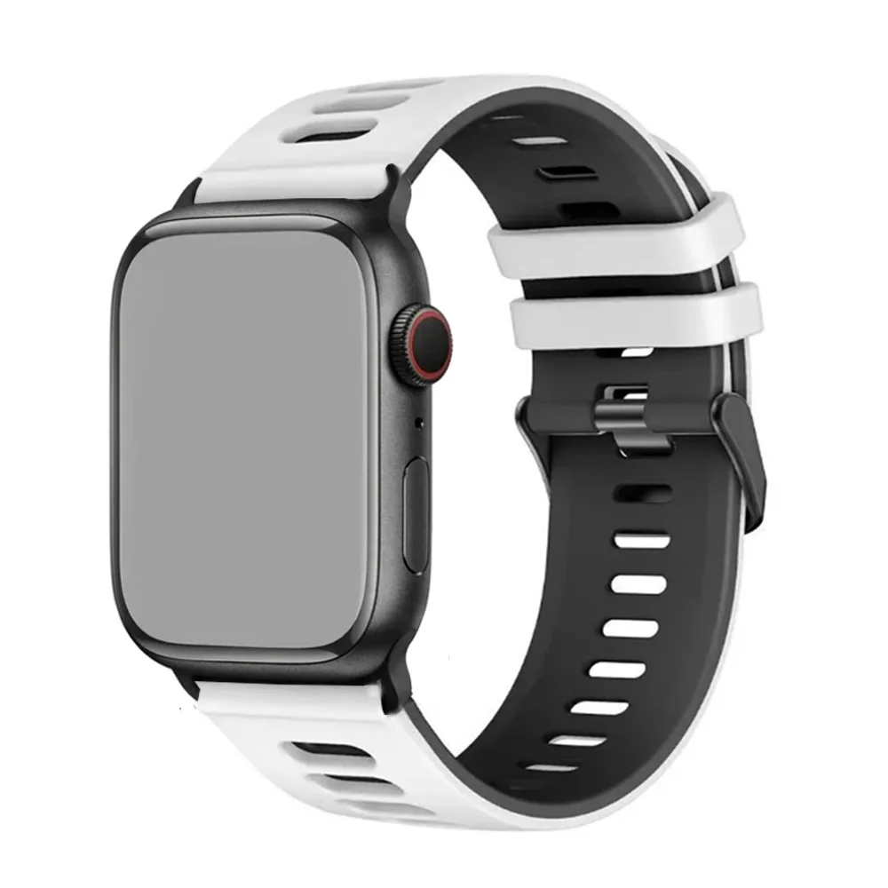 Silikon armband für Apple Watch Ultra 49mm Band se 9 8 7 45mm 44mm Uhr Sport armband für iwatch Serie 7 6 5 4 44mm 42mm Band