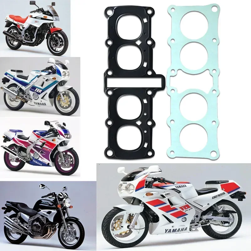 Motorcycle Engine Cylinder Head Base Gaskets Kit For Yamaha FZ250 FAZER 85-86  FZR250 87-88 FZR250R 3LN 89-94 FZX250 ZEAL 91-92