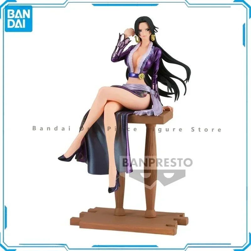 In Stock Original One Piece SHF Bandai Boa Hancock Action Figure Animation Toy Gift Model Collector Anime Hobby