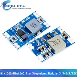 High Efficiency Output 3.3V 5V 9V 12V 5A Mini560 Pro Step Down DC-DC Converter Voltage Regulator Buck Stabilized Supply Module