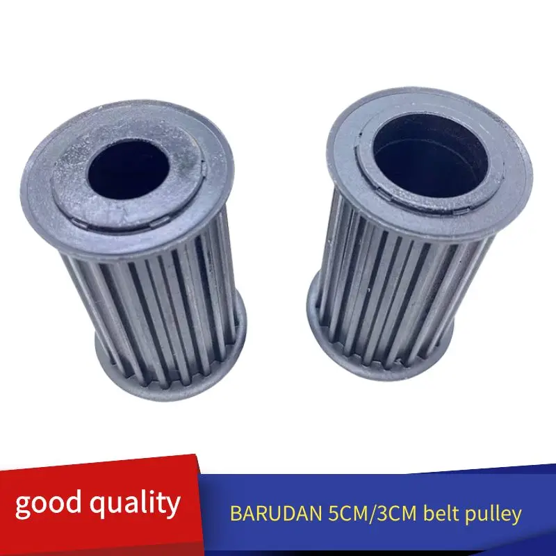 BARUDAN أجزاء آلة التطريز Pantograph محرك بكرة الجبهة (W = 50/30)PF480140 STD S5MX50/30 20T12/19 ثقب الإطار عجلة مدفوعة