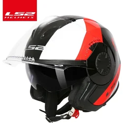 Ls2 Of570 Vintage Motorhelm Ls2 Verso Open Gezicht Locomotief Retro Scooter Motorhelm Ece Goedgekeurd