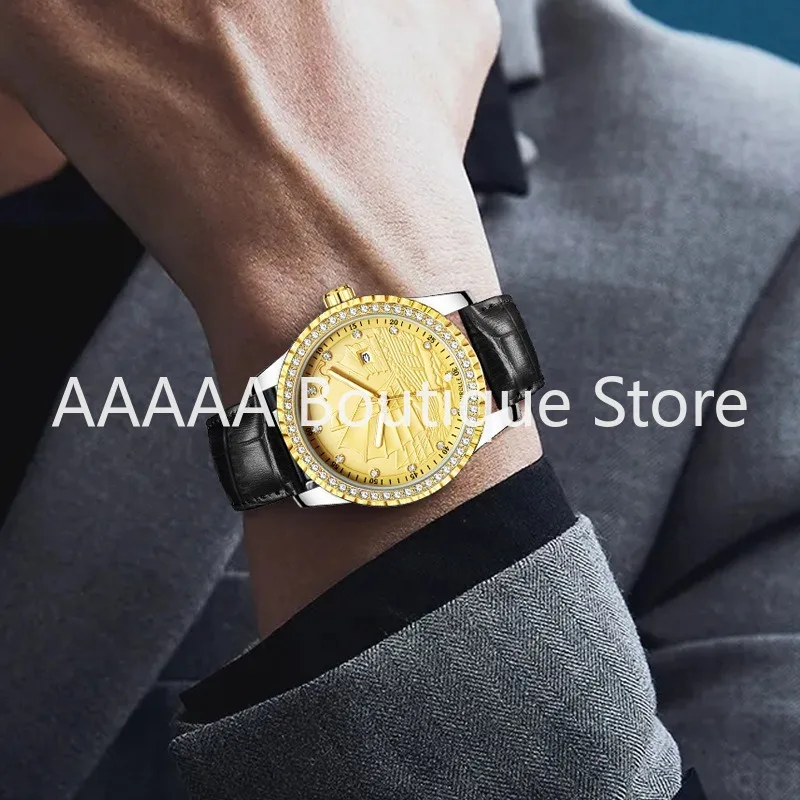 AAAAA Collected 1963 Watch with Perforated Bottom for Men\'s Business, Symbolizing Smooth Sailing, Essential Items for Collectors