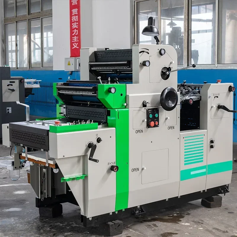 Offset Printer Single Color Semi Automatic High Speed