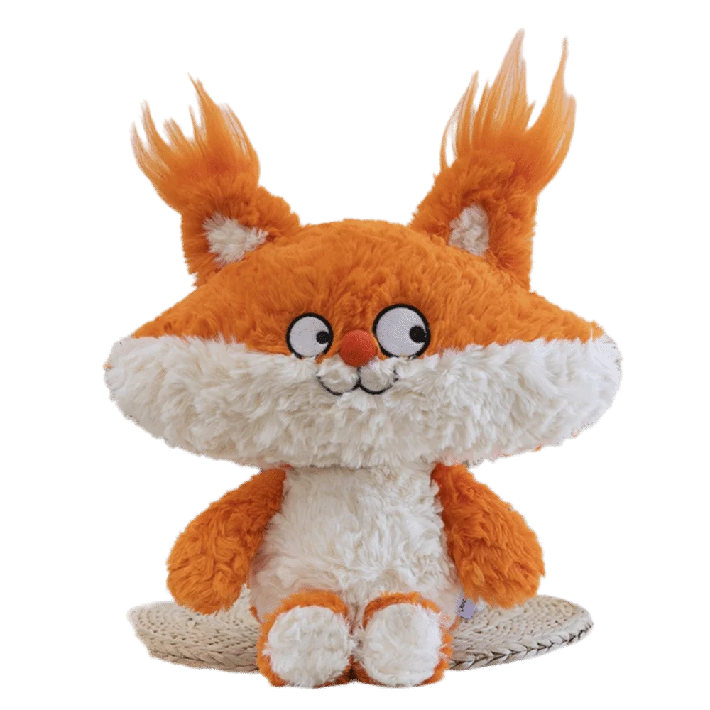 

Плюшевая игрушка-кошка 35 см, очень мягкая, с пушистой шерстью, в стиле енота, для детей, подарок на день рождения, мягкая игрушка-животное