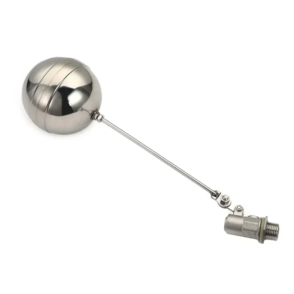 

1pc DN15 DN20 DN25 Stainless Steel Automatic Float Valve Water Level Controller Automatic Float Valve Home Improvement