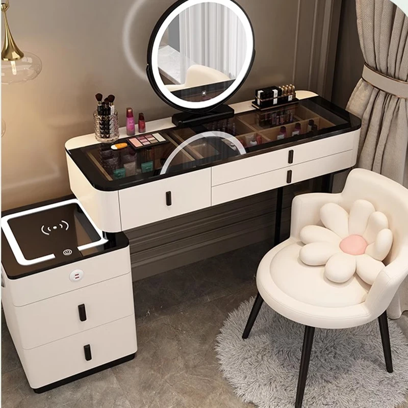 

Nordic Luxury Vanity Table Space Saving Living Roomvanity Table Set Bedroom Drawers Meuble Chambre Replica Design Furniture