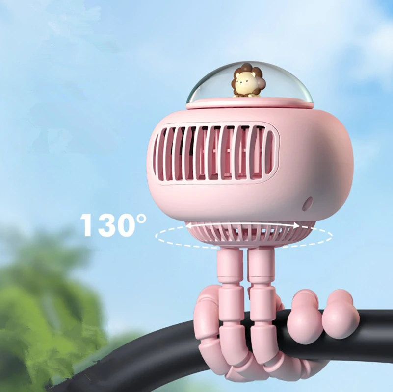 Thankshare Sạc Quạt Bàn Di Động Cực Sáng Tạo Điện Quạt USB Im Lặng Mini Để Bàn Tích Hợp Quạt Cho Gia Đình