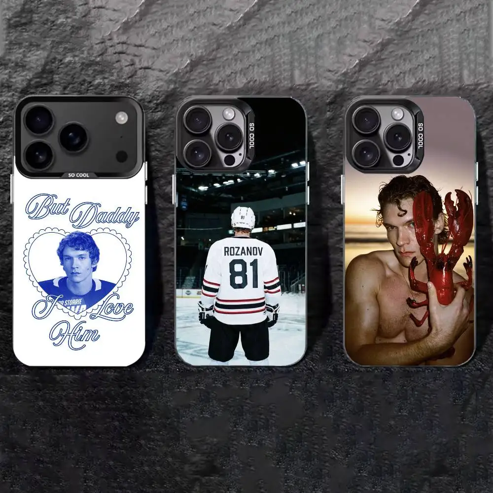 

Connor S-Storrie Ilya R-Rozanov Phone Case For iPhone 17,16,15,14,13,12,11 Plus,Pro Max,XS,Colored silver phone case