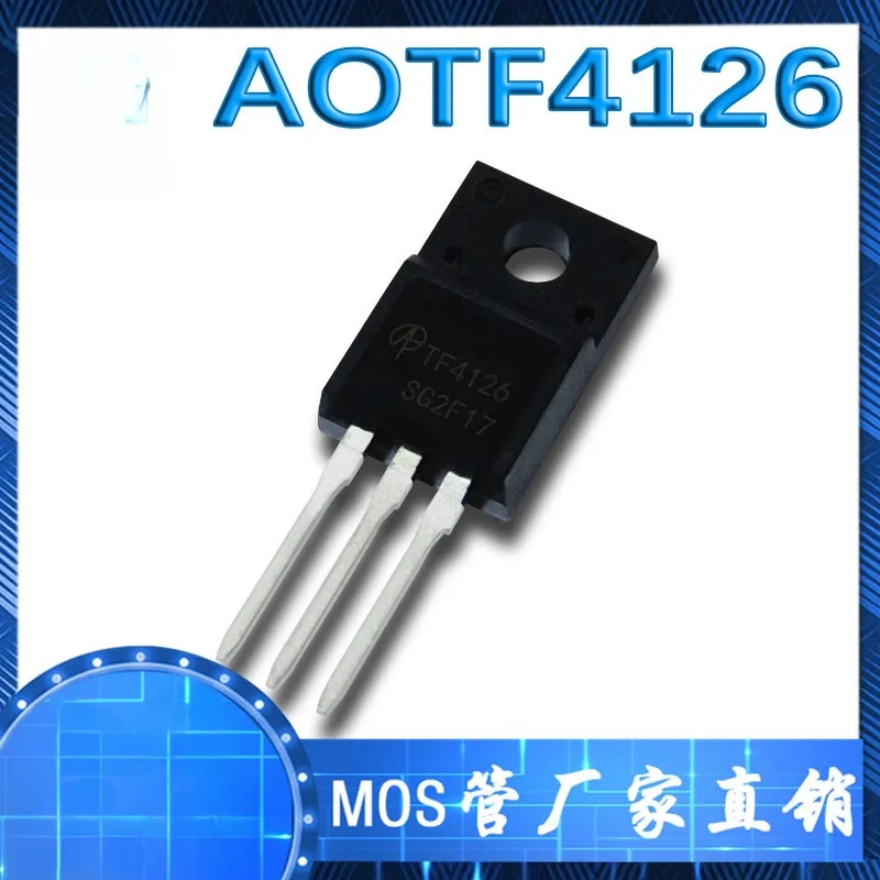 

10 шт./лот TF4126 AOTF4126 оригинальный запас TO-220F 100 В 27 А может снимать напрямую