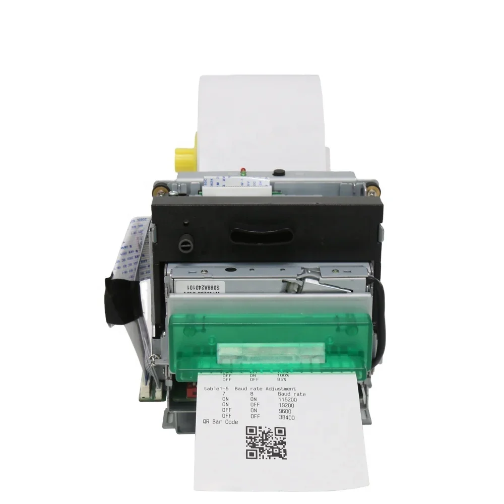 

76mm Dot Matrix Printer Impact Receipt Printer with Auto Cutter Recharge Machinestickets Printing for Restaurant Kitchen