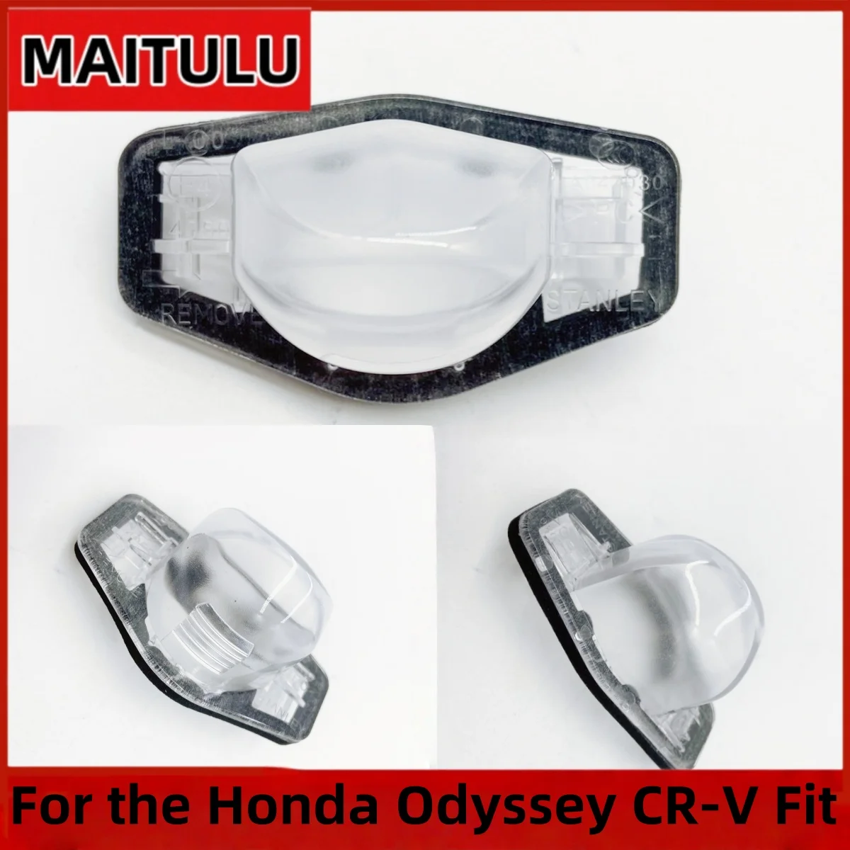 

Rear License Plate Light Shell Case Cover For Honda CR-V Odyssey RB1 RB3 2005-2014 Fit GD3/GD8/GK5 2005-2018 OEM:34103-SAA-H01