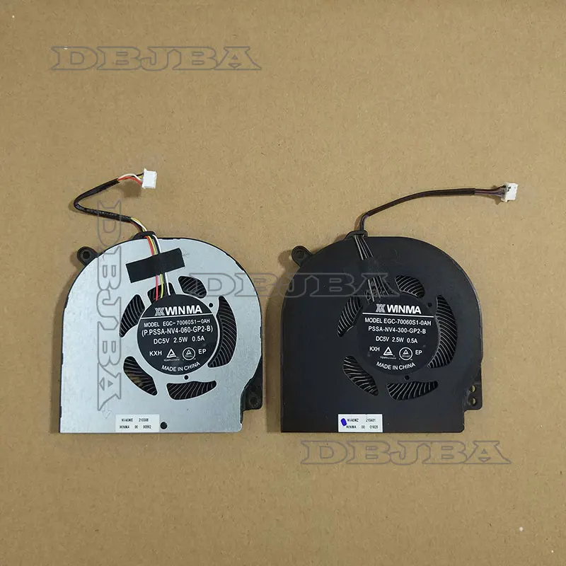 

Laptop Cooling fan for WINMA EGC-70060S1-0AH P.PSSA-NV4-060-GP2-B PSSA-NV4-300-GP2-B 5V 2.5W O.5A