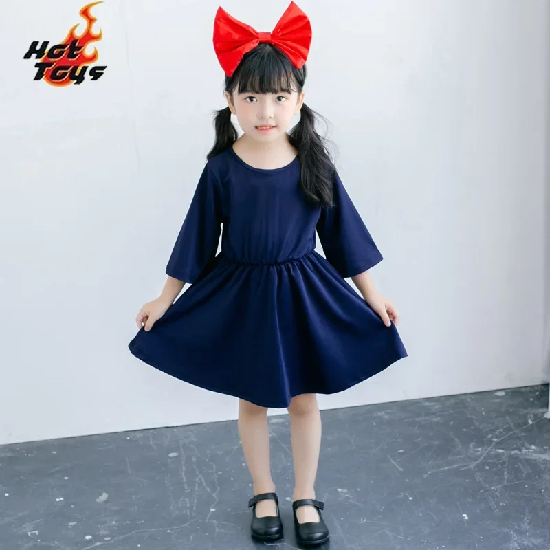 Children's Halloween Costumes Children's Clothes Little Witch Delivery Dress Miyazaki Hayao Cos Kiki Costume Love Live Cosplay