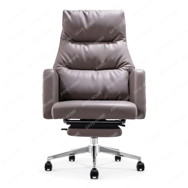 C Office boss, the class chair is light and luxurious, and can be reclined for lunch. Office chair is ergonomically comfortable