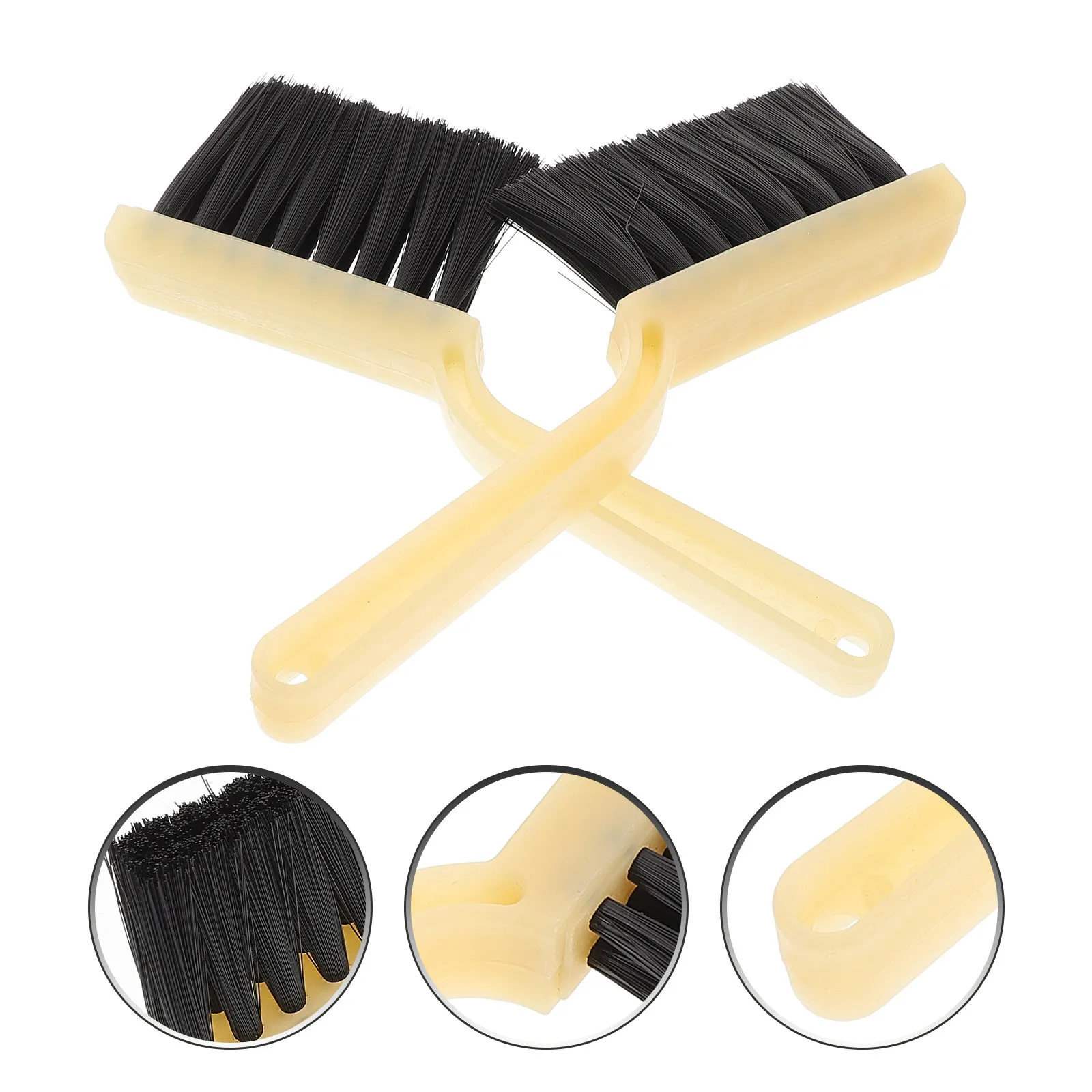 

2Pcs Pool Table Brush Soft Bristle Billiards Cleaning Tool Portable Billiard Table Felt Cleaner Kit Pool Billiards Accessories