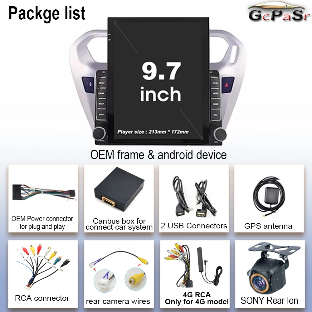 Android15 For Peugeot 301 per Citroen C-Elysee CElysee 2012 - 2016 Car Multimedia Player Car GPS Navigation Touch Screen No 2din