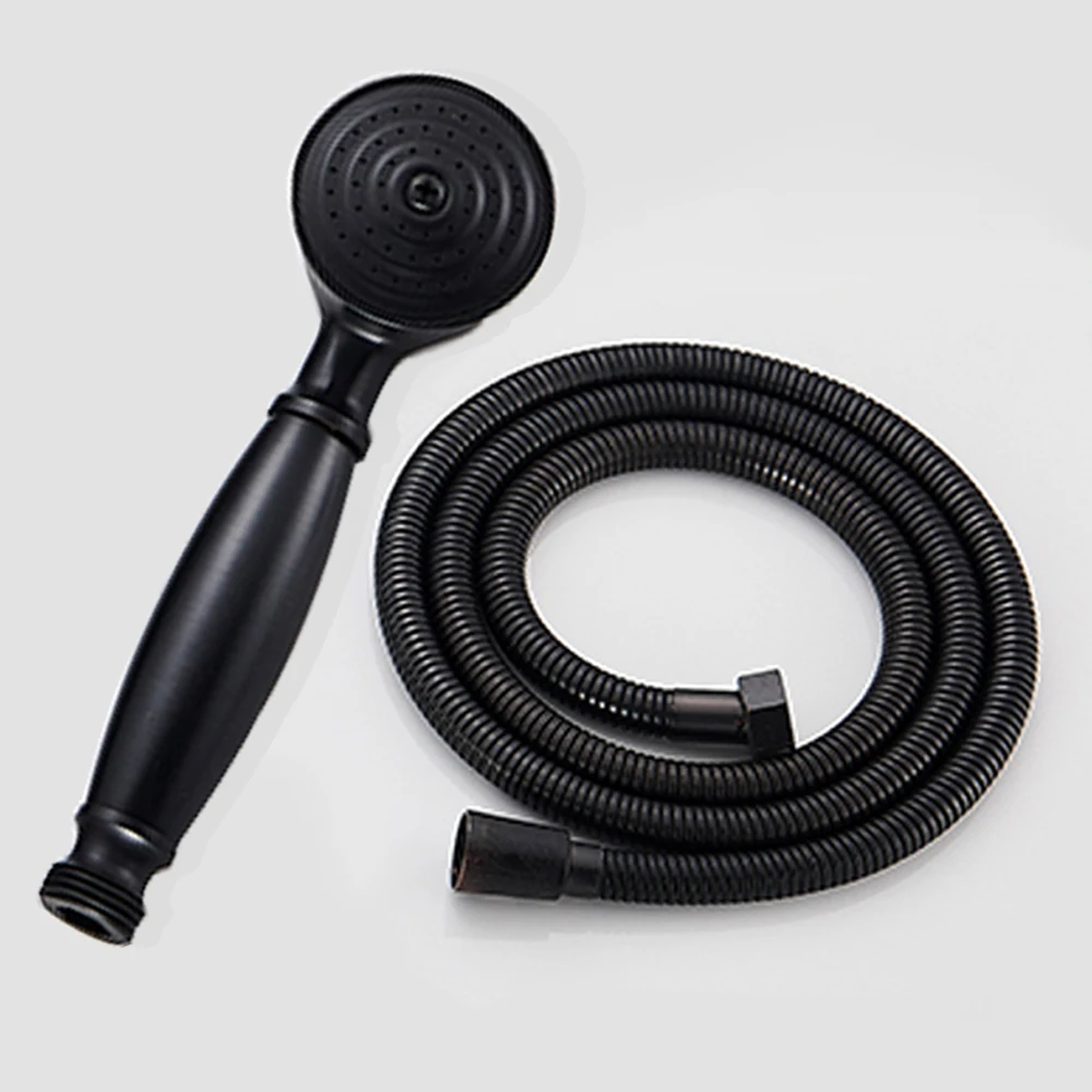 Black Oil Rubbed Bronze Shower Head Water Saving Bathroom Hand Held Shower Sprayer Head