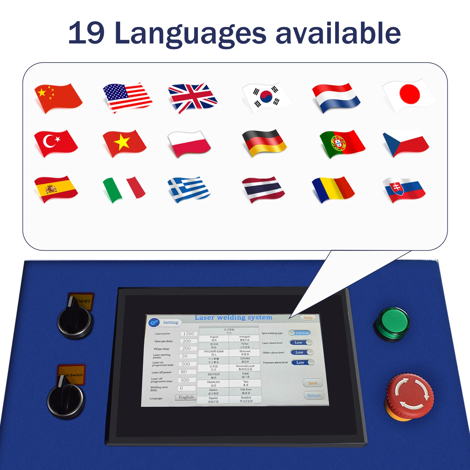 Soldador láser Raycus de 2000W, máquina cortadora de limpieza de soldadura láser de fibra de 1500W, limpieza de costuras, refrigeración por agua S & A