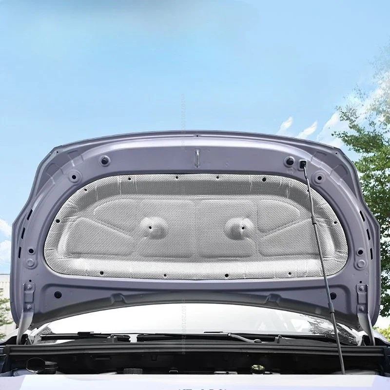 Für den neuen MG4 EV Urban 2026 2027 Motorhaube Motorraum-Isolierung Thermische Isolierung Baumwoll-Schalldämmung Motorhitzeschutz-Zubehör – Detail 4