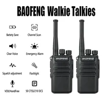 Baofeng 2PCS BF-V8 Walkie Talkie Range Mini Two Way Radios Type-C Charger Camping For Kids Birthday Gift Child Toys
