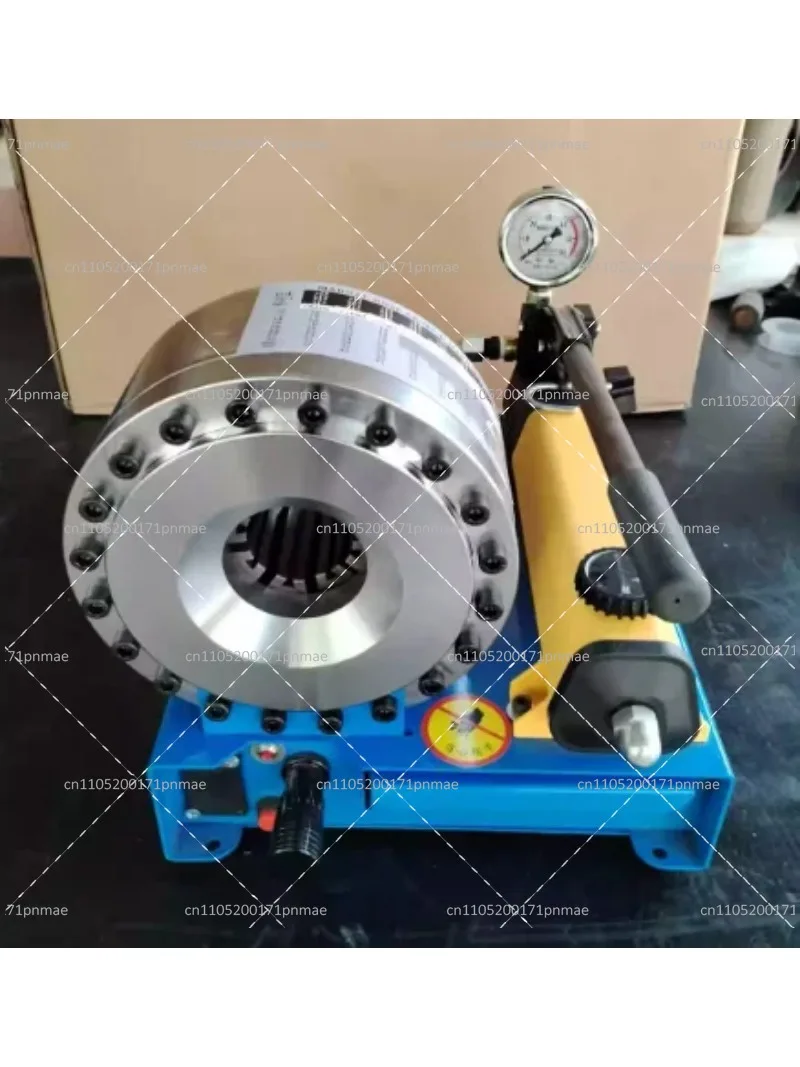 Portable Manual Hydraulic Hose Crimper Tool for Hose Fitting Punch Press Pipe End Forming