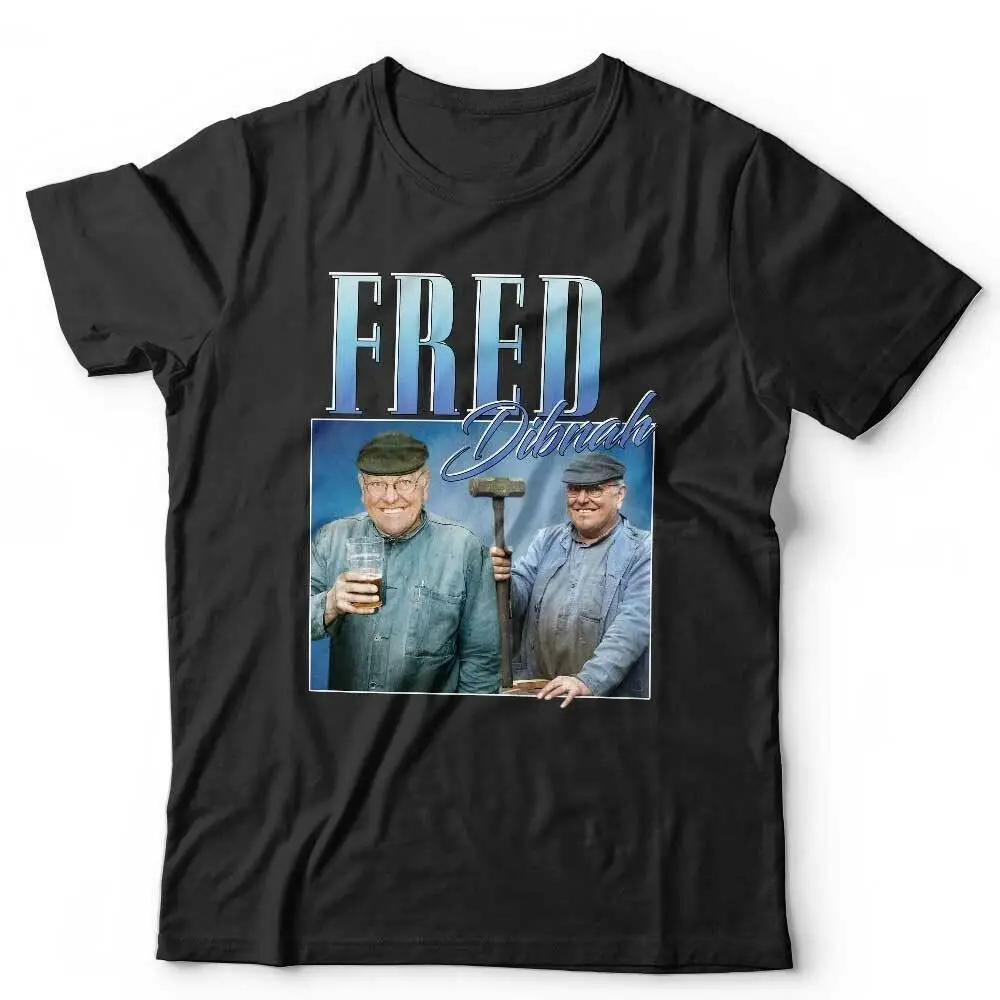 

Fred Dibnah Appreciation Tshirt Unisex & Kids Homage Throwback Stag Hen Do Funny