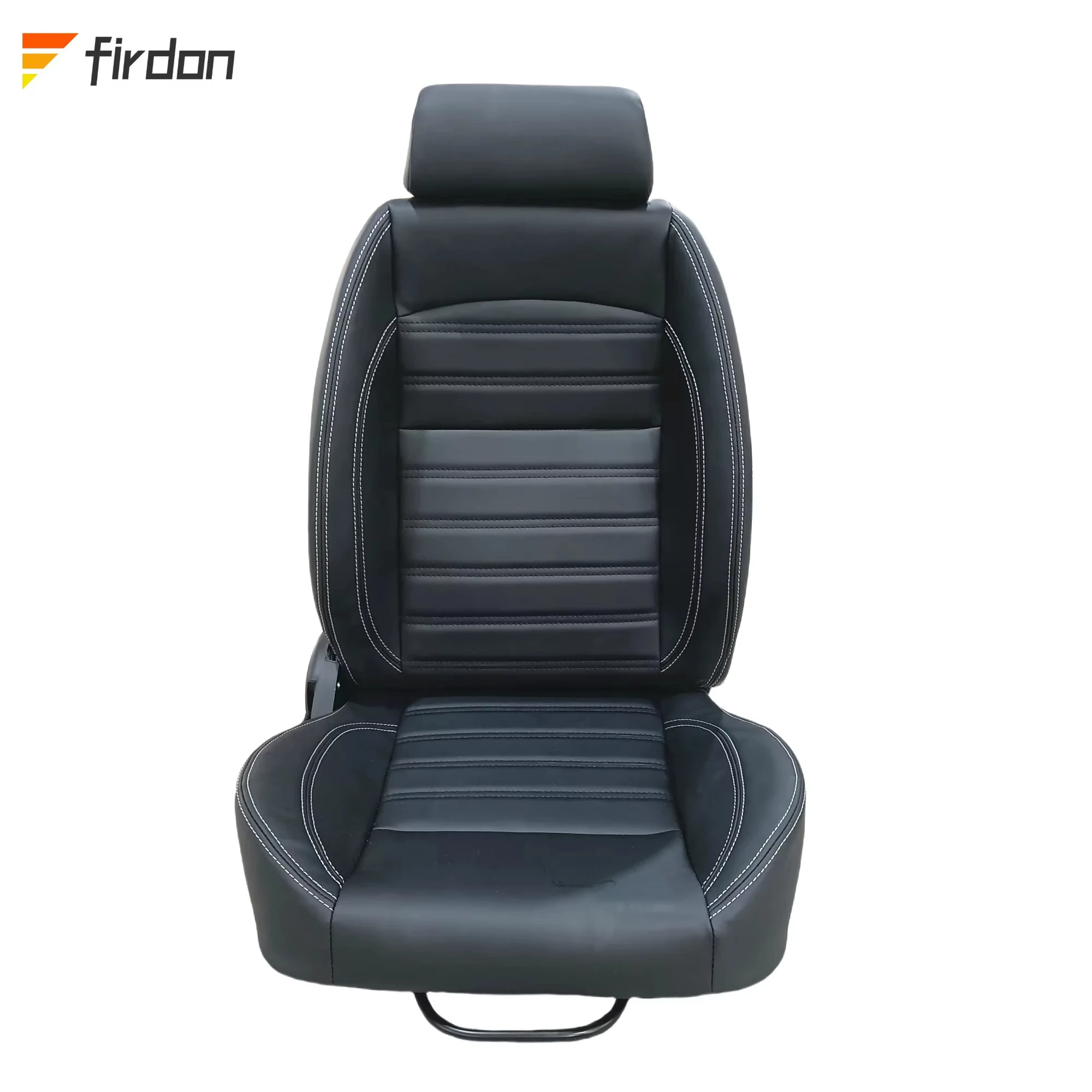 2024 Wholesale New Style  Black PVC Racing Sport Seats Customized Car Seats Made of Fabric