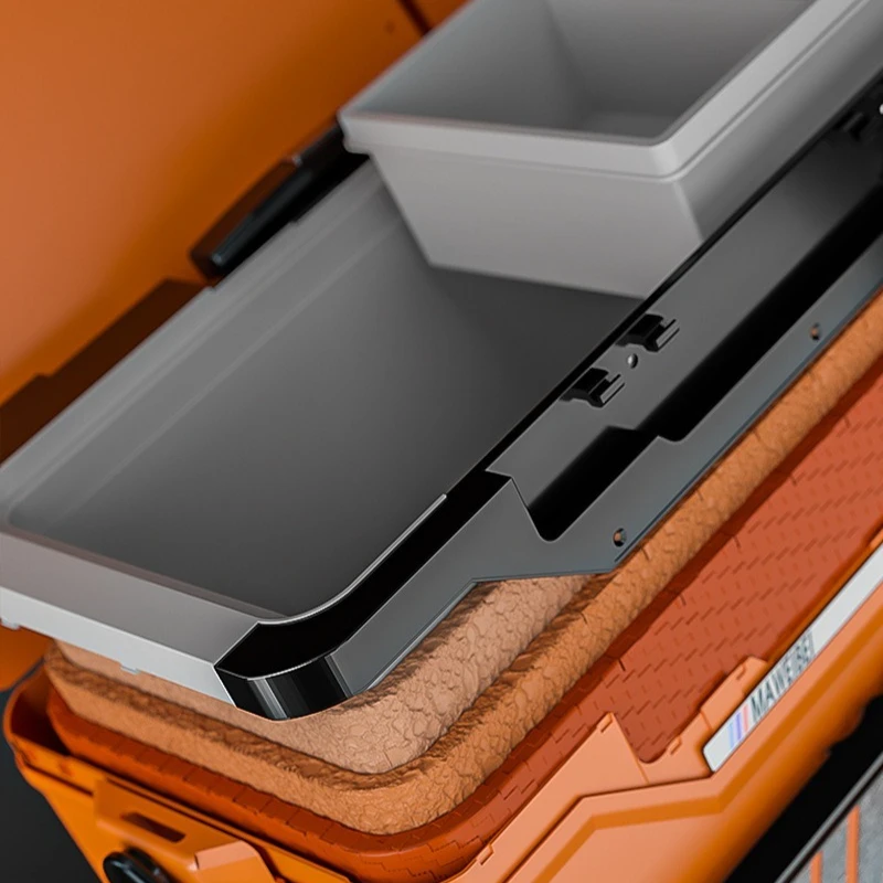 Multi-functional Outdoor Portable Fishing Boxes Lightweight Thickened Large Capacity Fishing Gear Storage Box Tackle Supplies